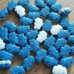 Blue and White Skype