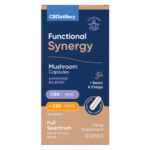 Functional Synergy Cbn + CBD Capsules With Reishi & Chaga – Cbdistillery