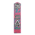 THC-P Vape Pen With D8 + D9 + D10 – Wedding Cake – 2G Indica – Trē House