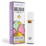 Highlighter Delta 8 THC Vape Pen – Rainbow Sherbet – Hybrid 2G – Canna River