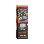 Live Resin Delta 8 THC Vape Pen With THC-P – Strawnana & Strawberry Cheesecake – 2.5g – Geek’d