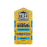 Live Resin Delta 8 Vape Cartridge – Girl Scout Cookies – Indica 1G – Trē House