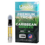THC-B Vape Cartridge – Caribbean Breeze – Indica 1G – Binoid