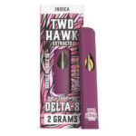 Delta 8 THC Vape Pen With D10 + THC-P – Double Bubble Og – Indica 2G – Two Hawk Hemp Co.